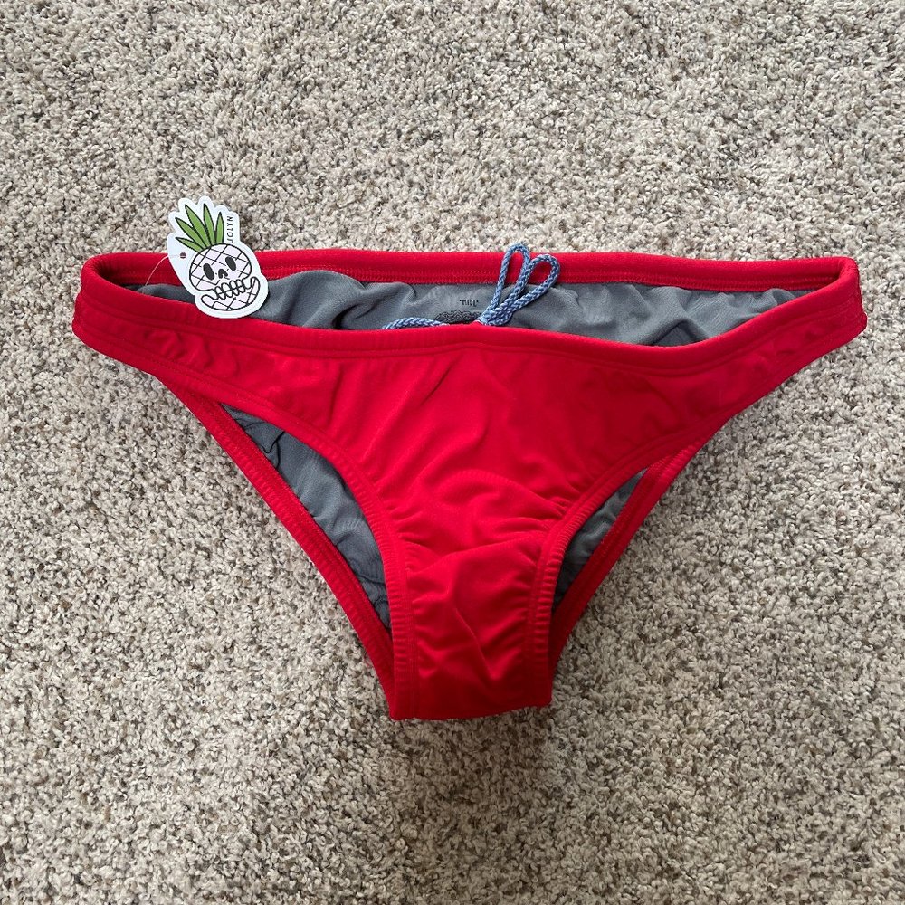 JOLYN red bikini bottom Midl